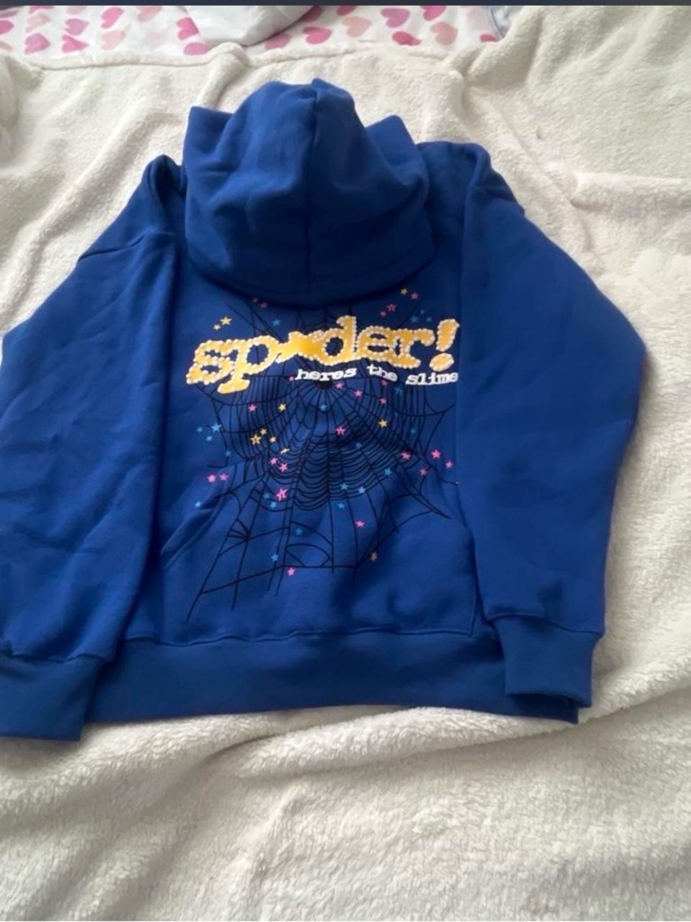 Blue Spider! Here’s The Slime Hoodiw